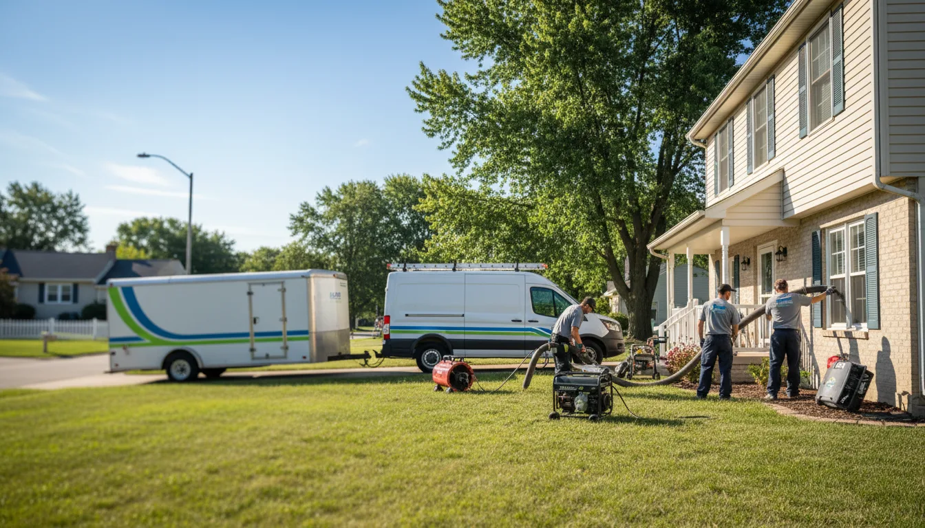 Flooded Basement Restoration And Cleanup With Repair in Swaledale, IA near me